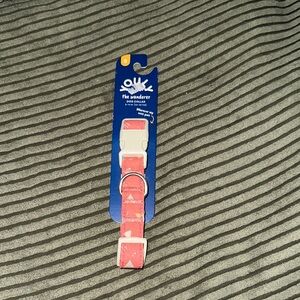 Youly Pink Dog Collar with White Buckle